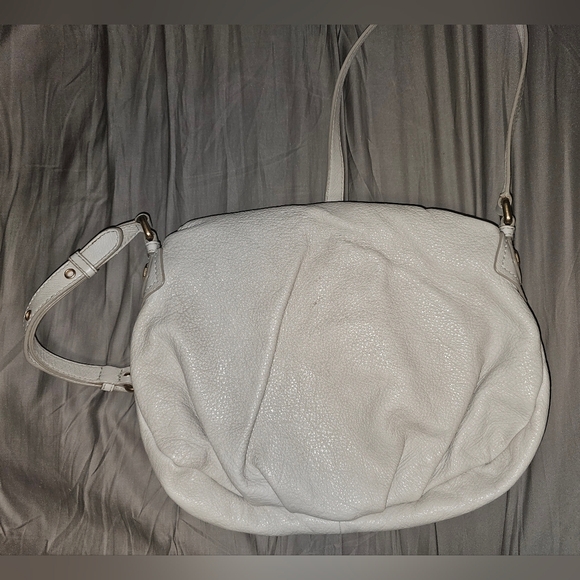 Marc by Marc Jacobs Women’s Natasha Crossbody Bag Genuine Leather Off White - Picture 4 of 9